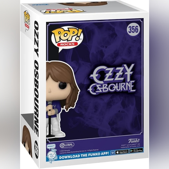 Ozzy Osbourne Funko Pop! Rocks #356 - Picture 3 of 3